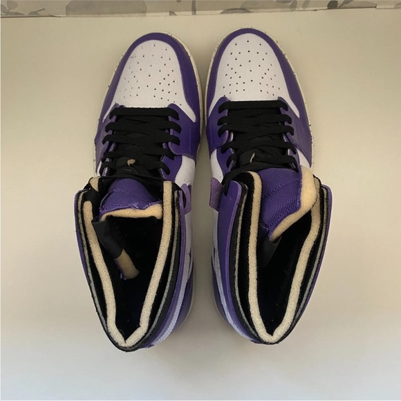 JORDAN 1 High Zoom Air CMFT Crater Purple CT0978-501 - Picture 8 of 10